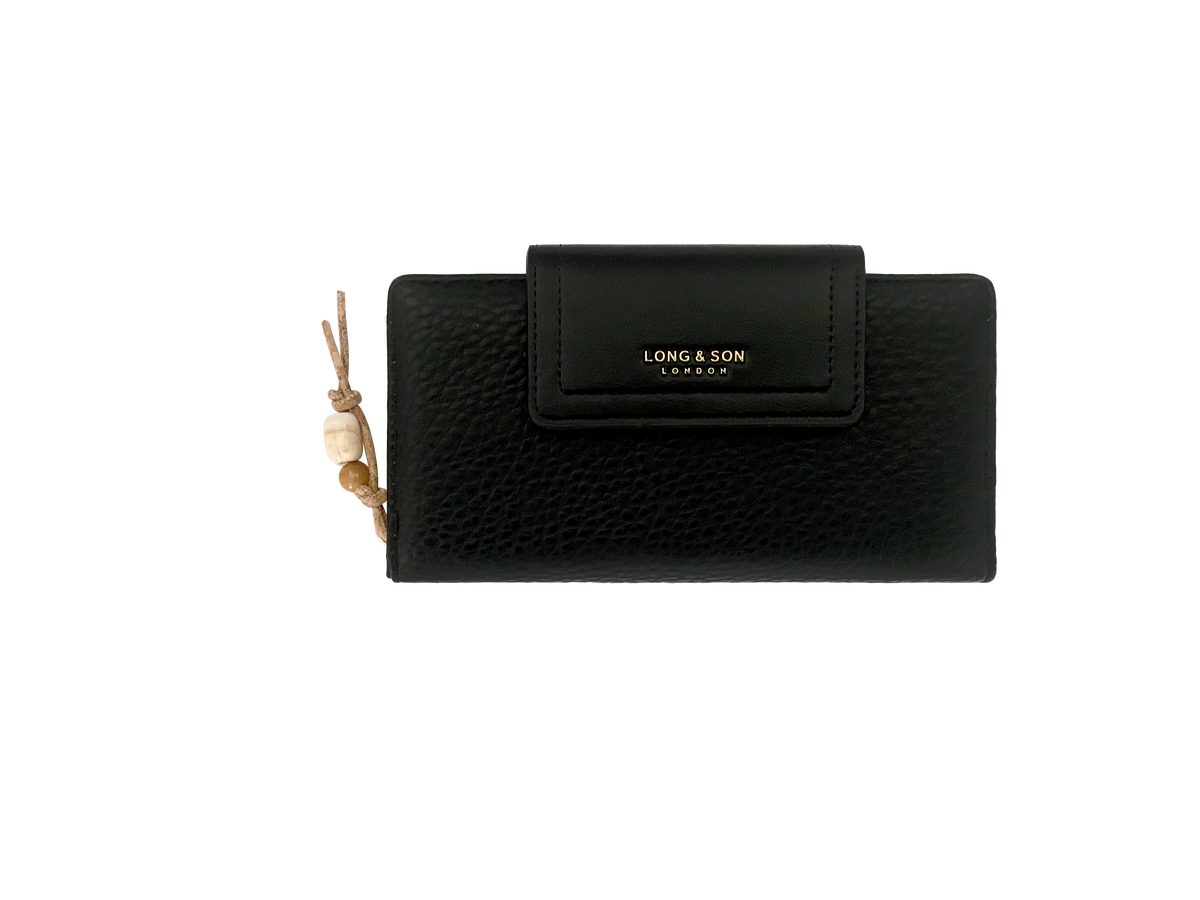 SHEILA MARIE PURSE - BLACK (LARGE)