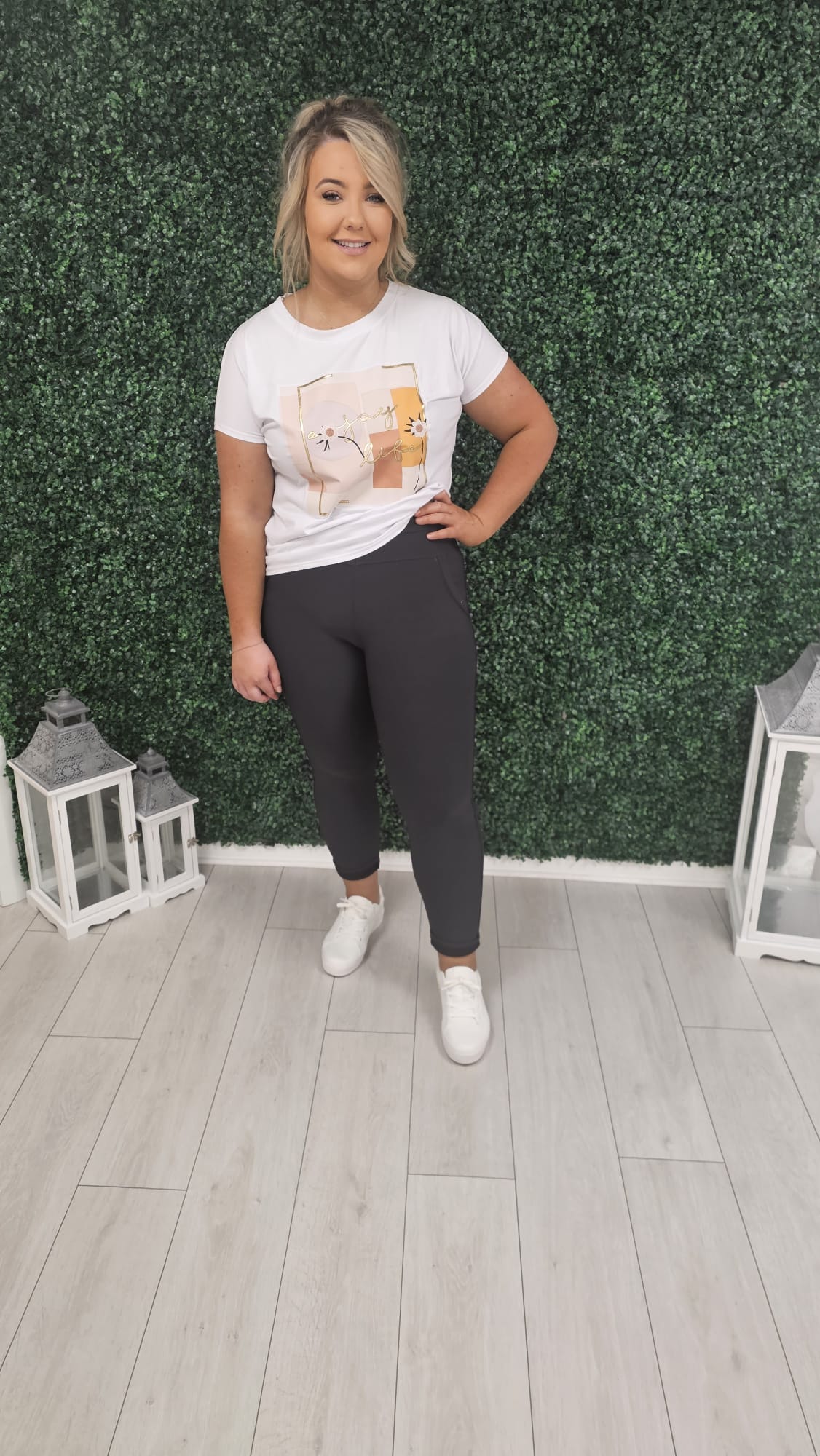 ZENDAYA LEGGING - CHARCOAL