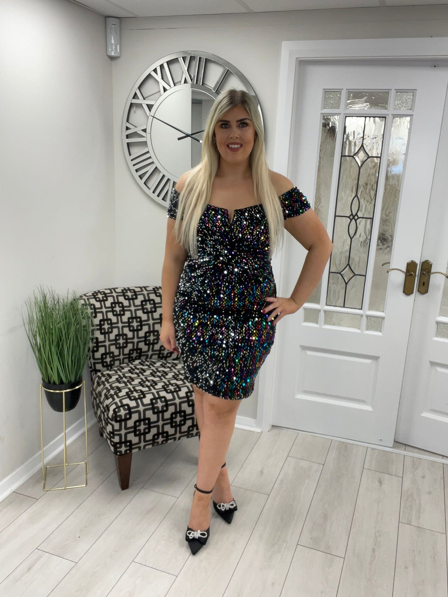 HALO DRESS MULTI The Boutique