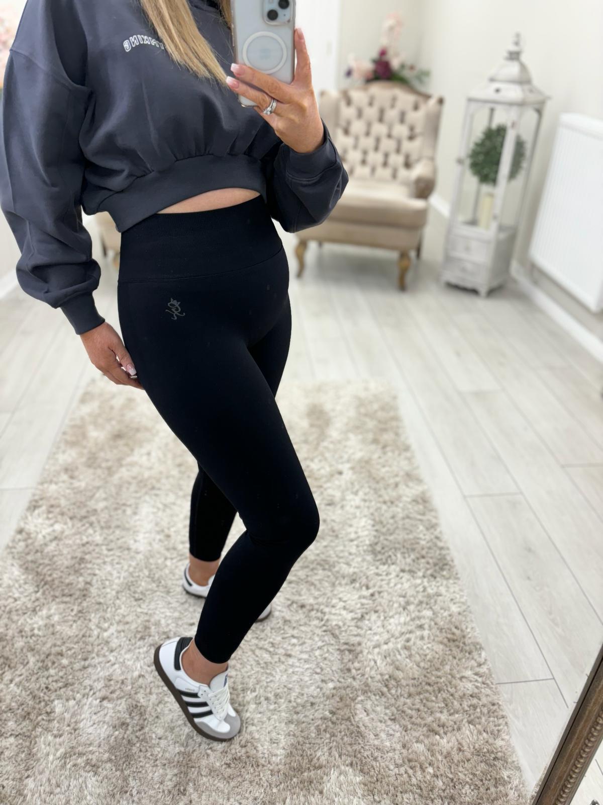 GYM KING SCULPT LEGGING - BLACK