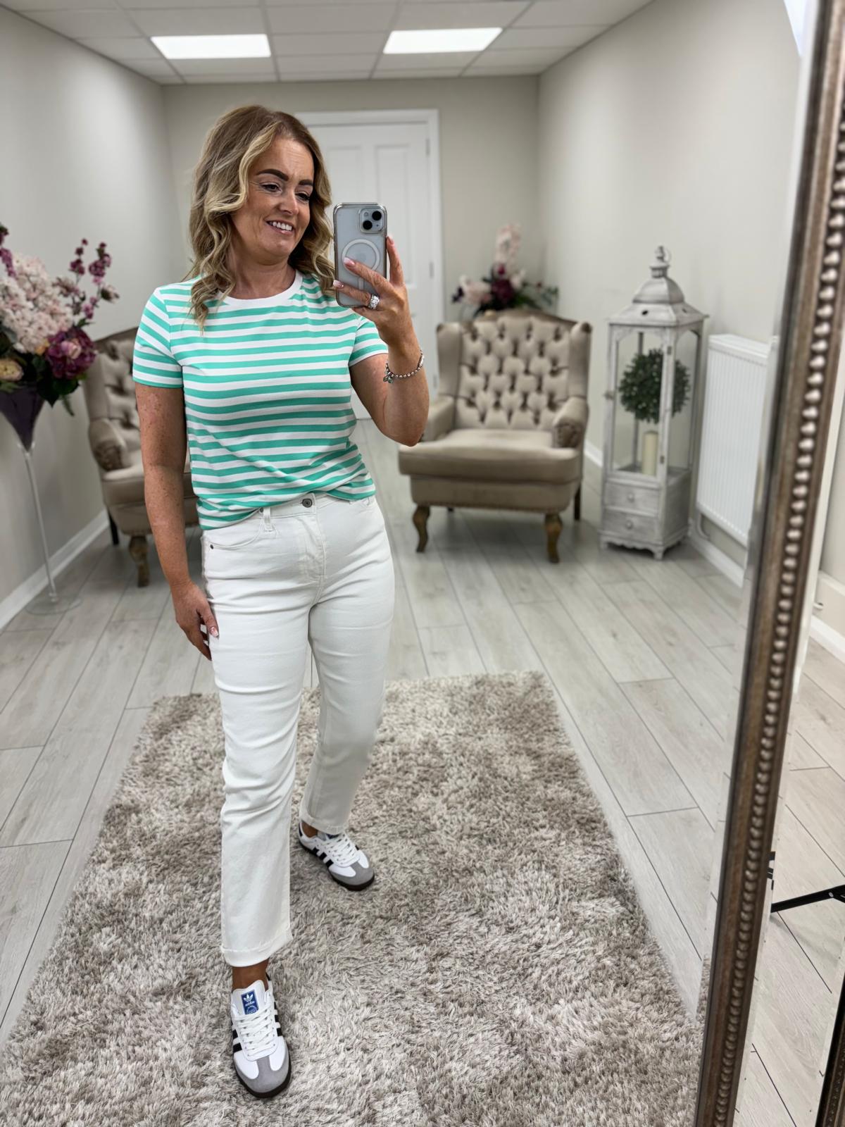 VALERIE JEANS - CREAM