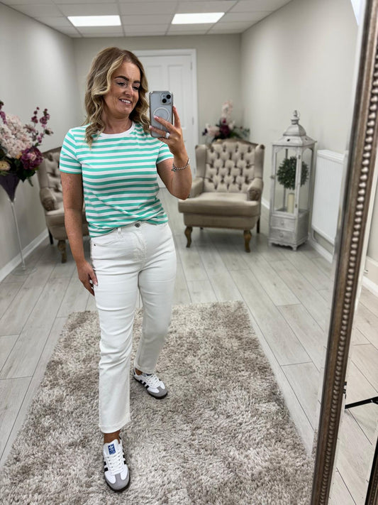 VALERIE JEANS - CREAM