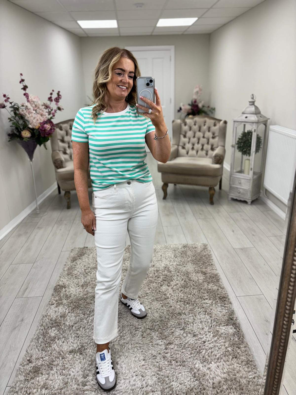 VALERIE JEANS - CREAM
