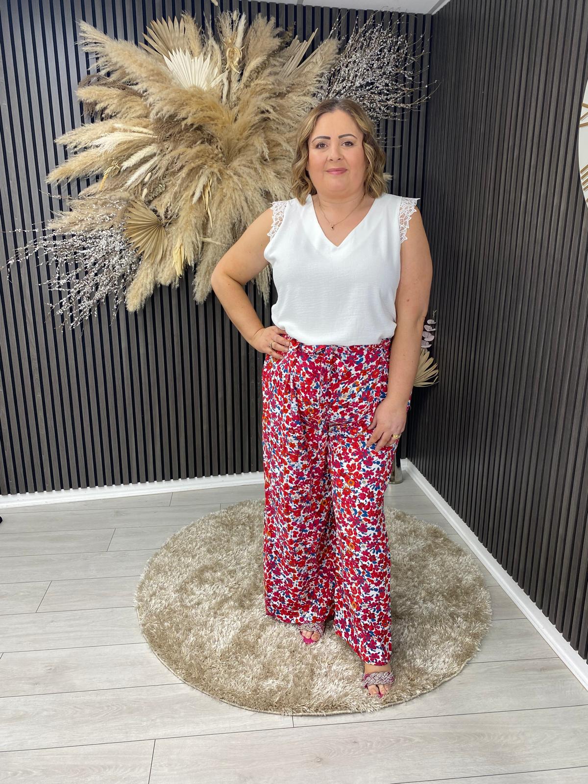 MAYA TROUSER - RED