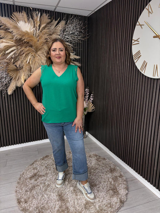 FLORENCE TOP - GREEN