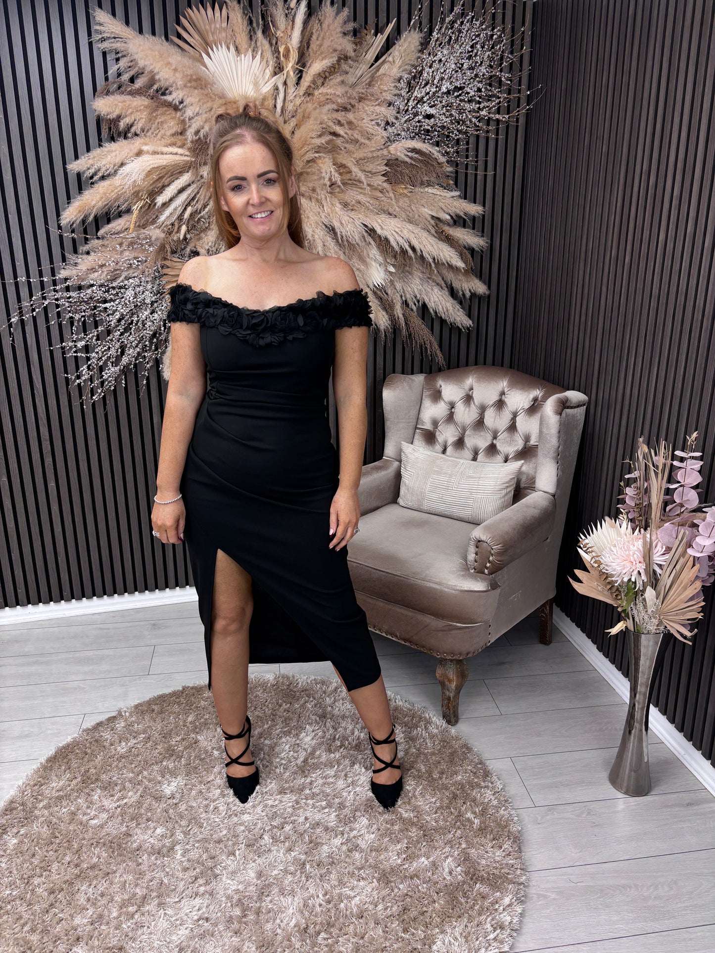 BRENDA DRESS - BLACK