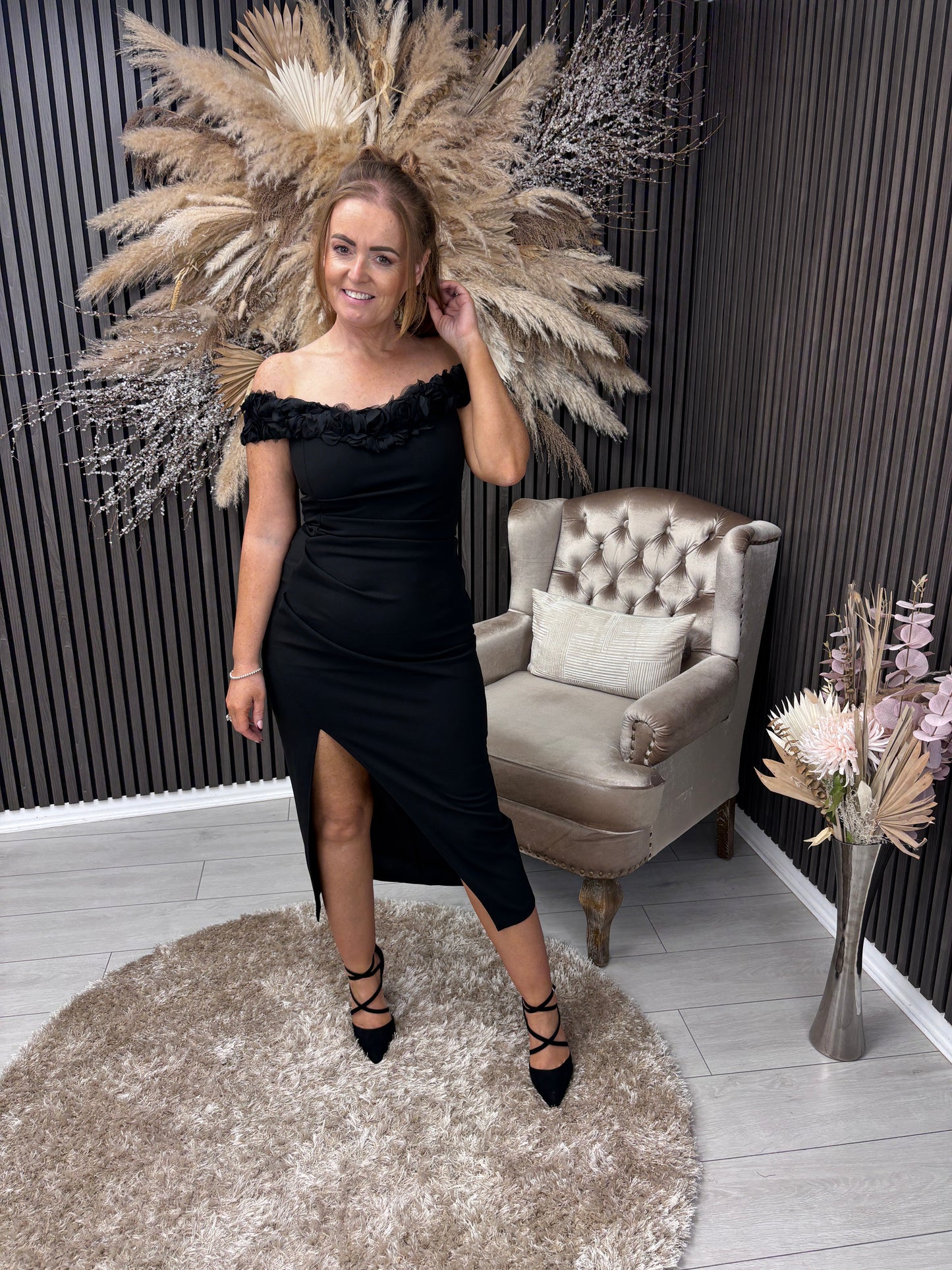 BRENDA DRESS - BLACK