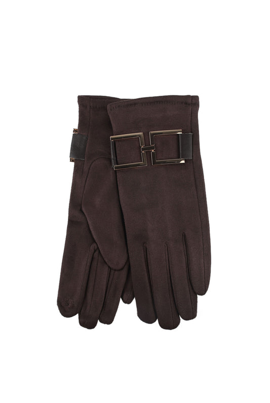 KATE GLOVES - BROWN
