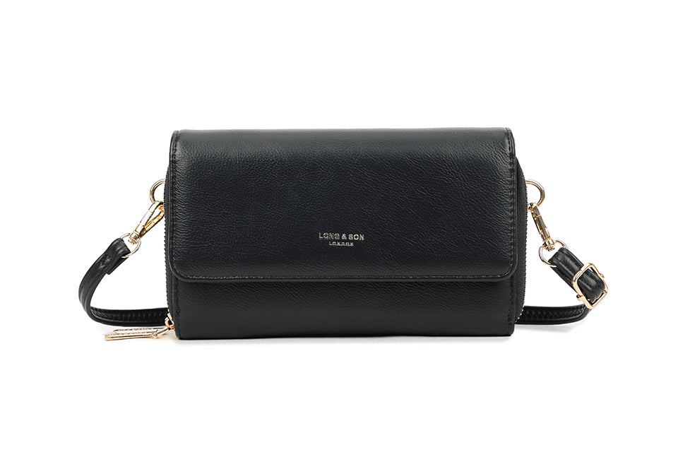 BELLA CLUTCH BAG - BLACK