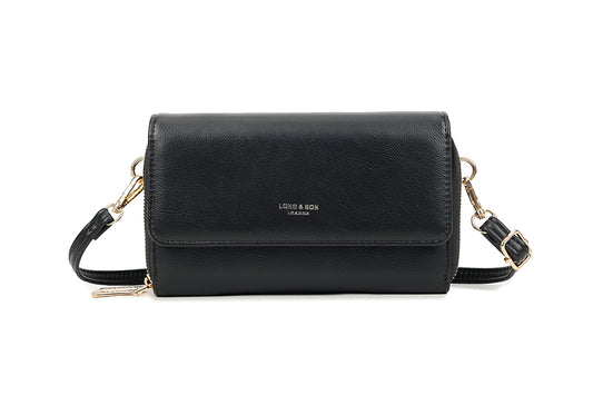 BELLA CLUTCH BAG - BLACK