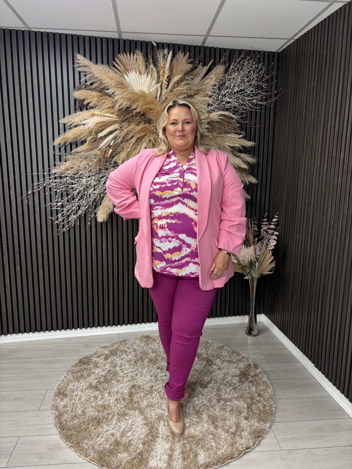 ZOE BLAZER - PINK