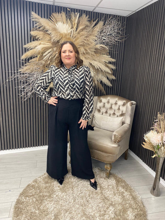 ELSIE TROUSER - BLACK