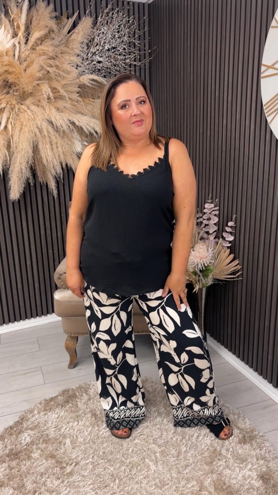SALMA VEST - BLACK