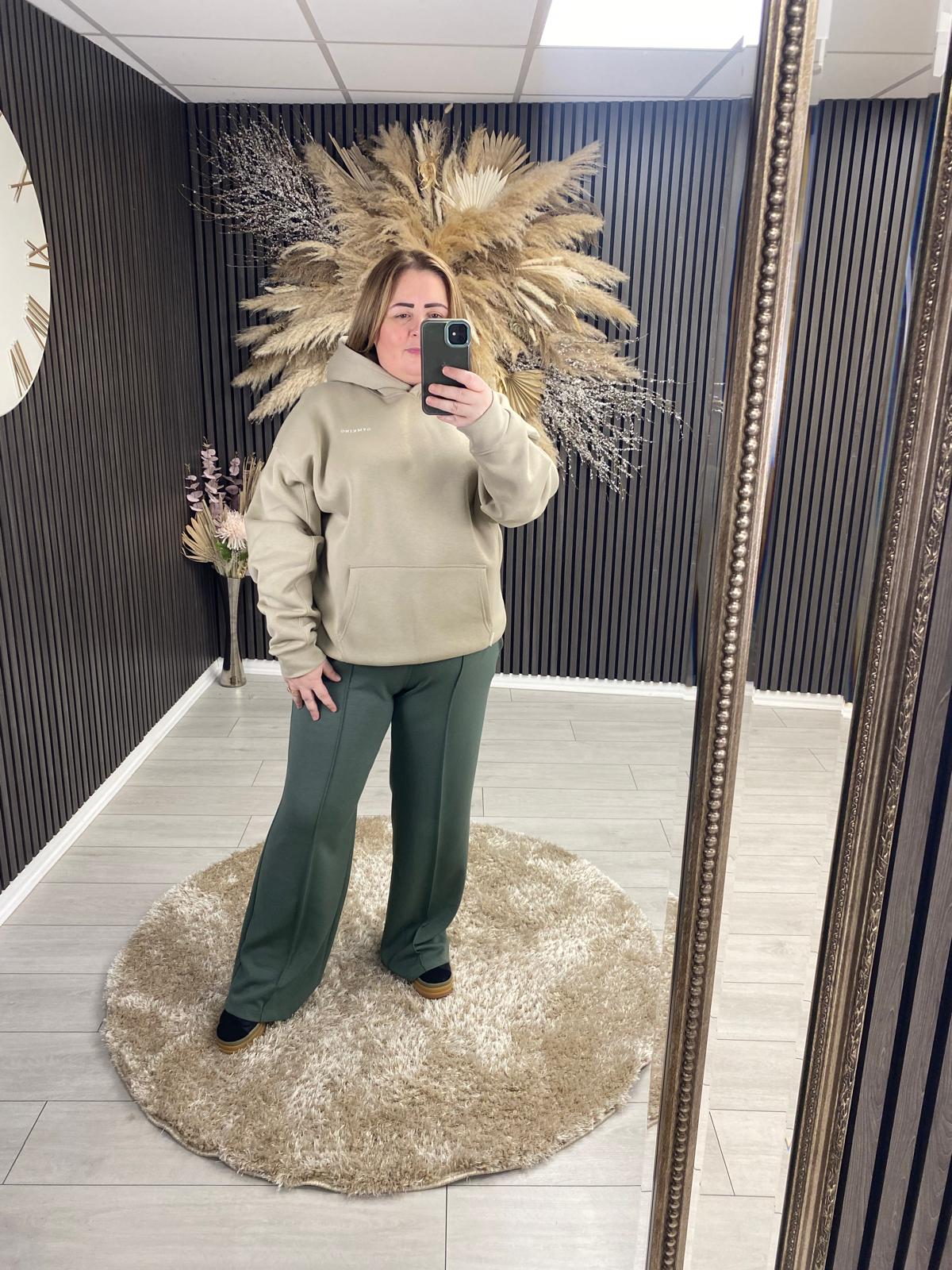 DIANE TROUSERS - GREEN