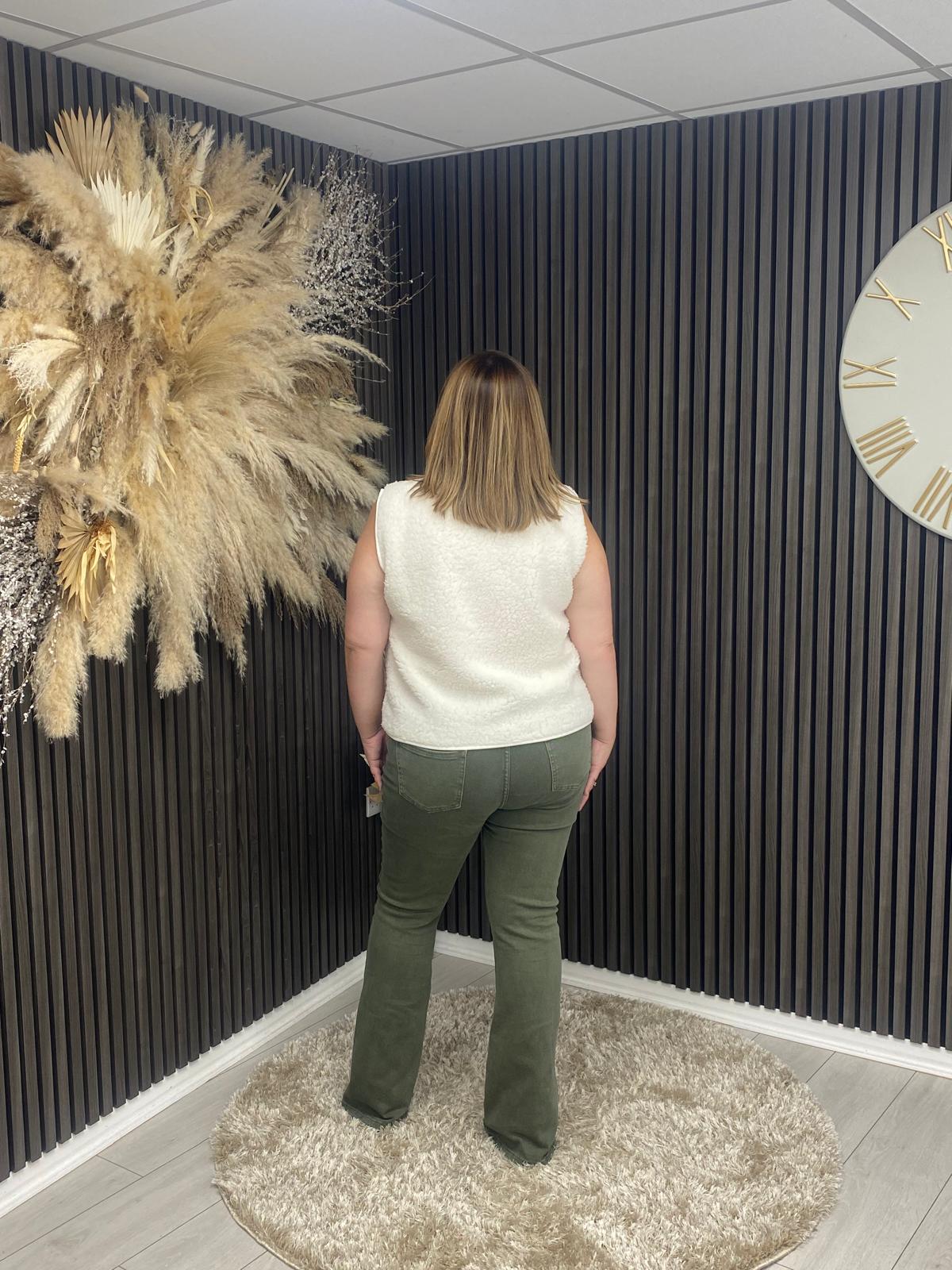 KACIE JEANS - KHAKI