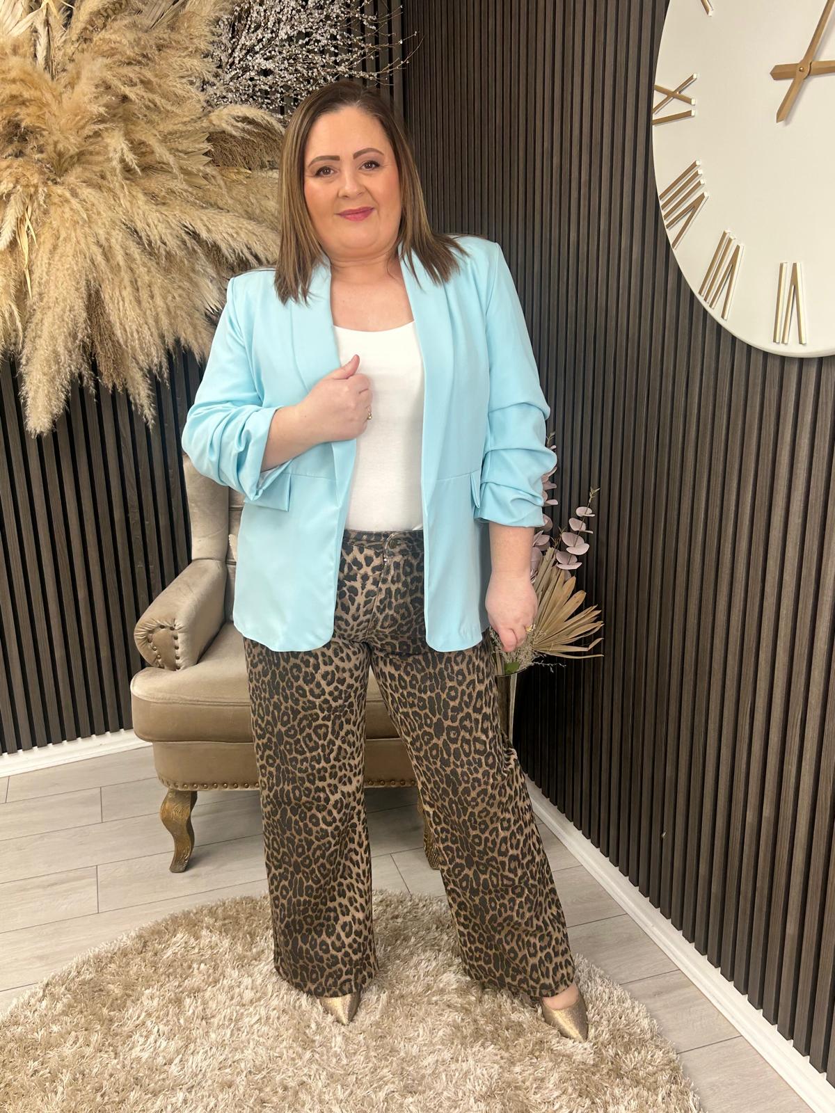 TANYA BLAZER - AQUA