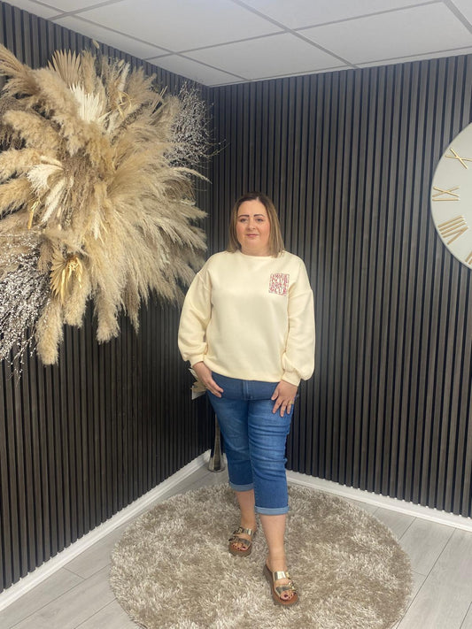 EDEN JUMPER - CREAM