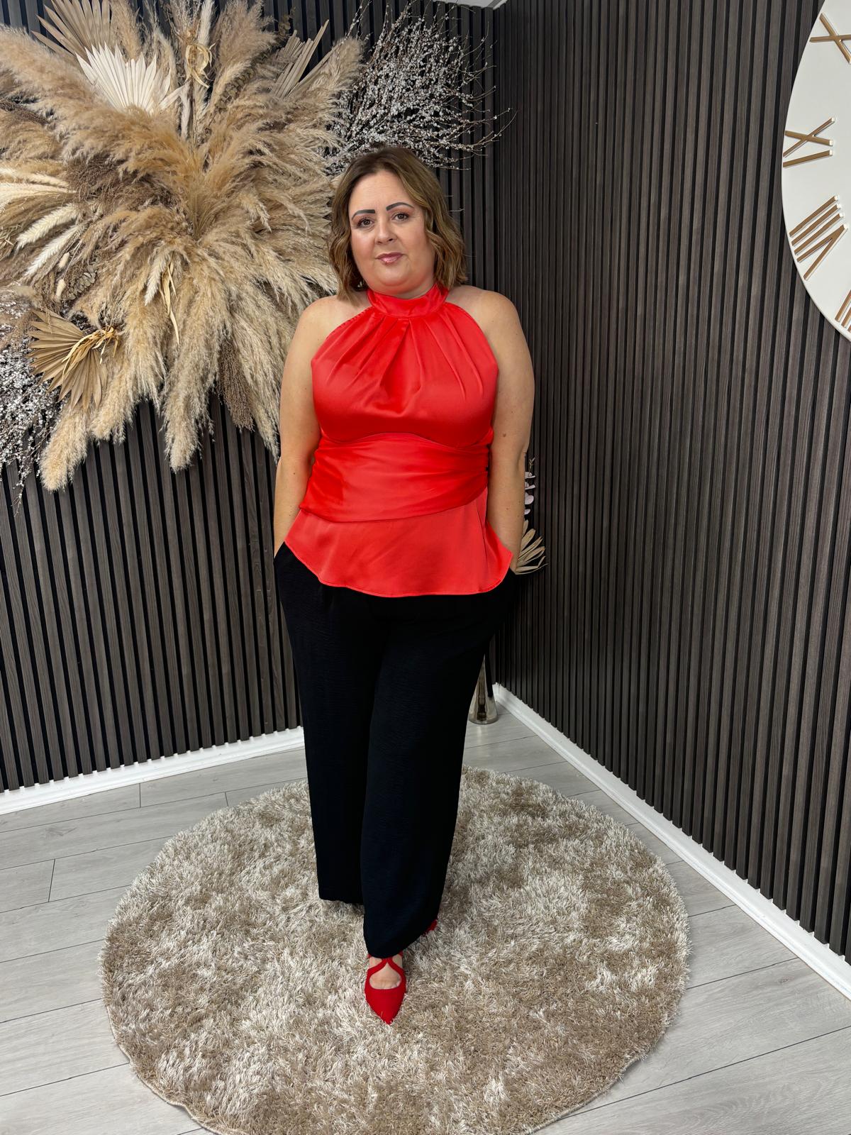 ALESSIA TOP - CORAL