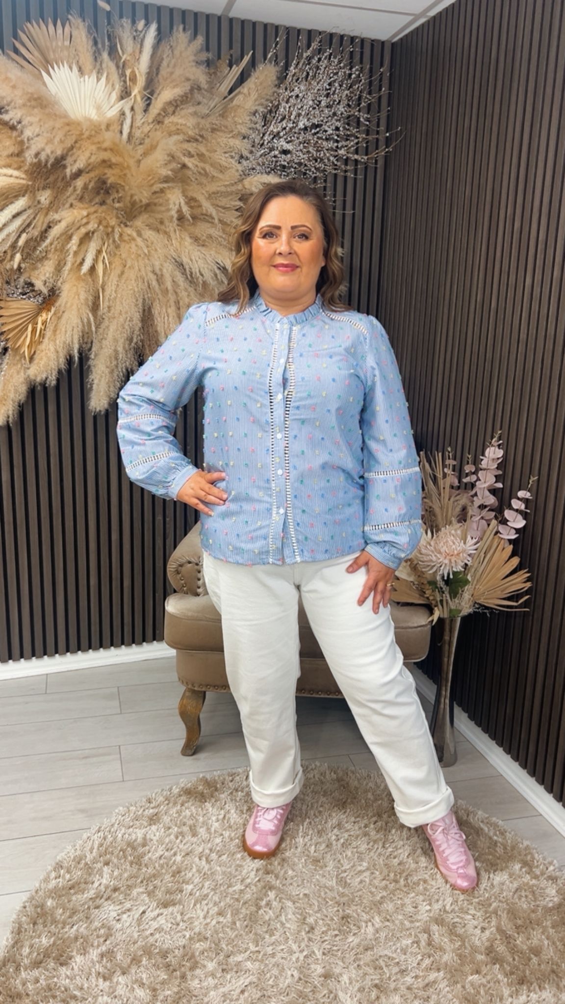 RUTH SHIRT - BLUE