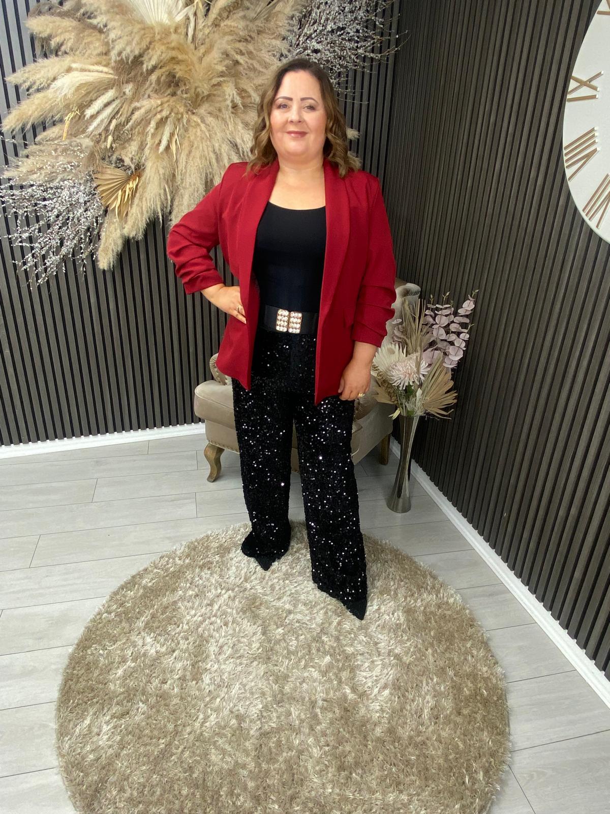 YVONNE TROUSERS - BLACK