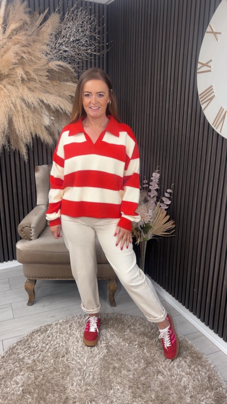 IMANI MOM JEANS - BEIGE