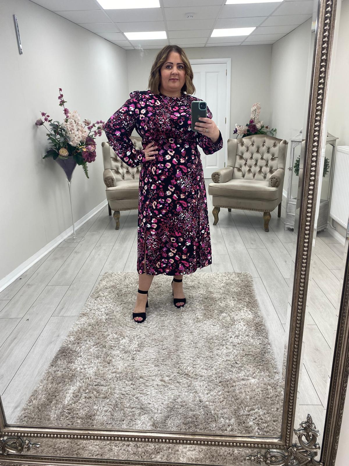 CASS DRESS - PURPLE