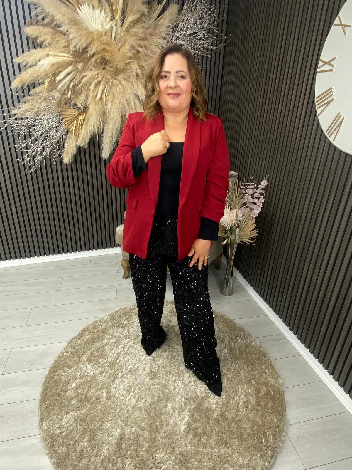 YVONNE TROUSERS - BLACK