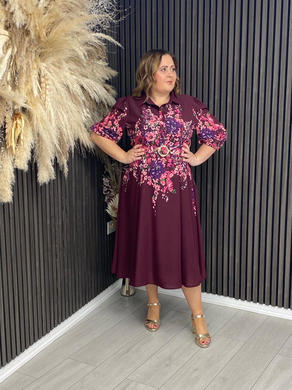HOLLAND DRESS - PLUM