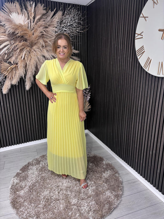 LORRAINE DRESS - YELLOW
