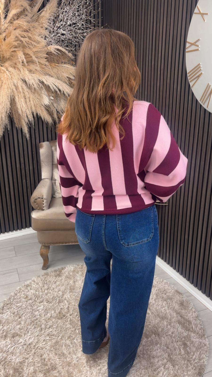 EIMEAR JUMPER - BURGUNDY