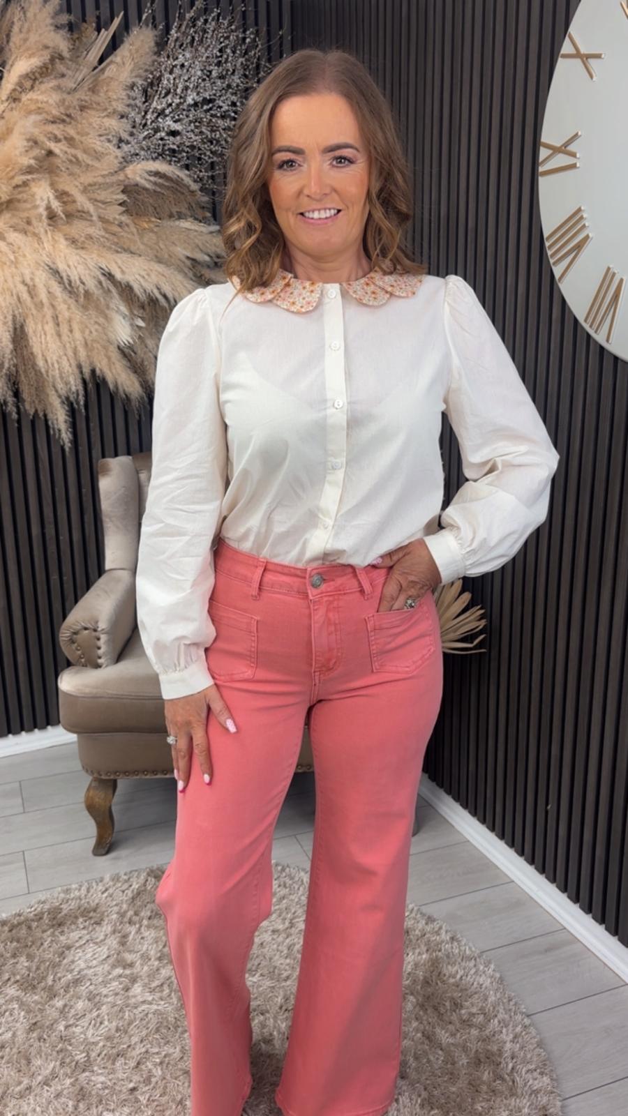 JENNY TOXIK JEANS - CORAL