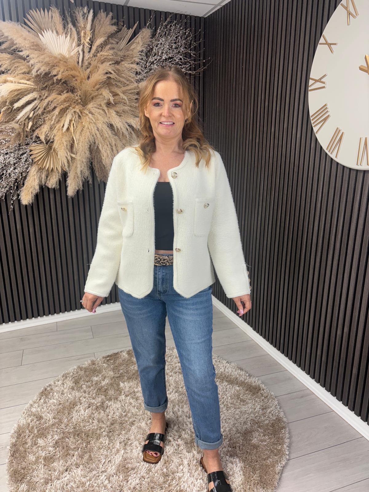 BAILEY CARDIGAN - CREAM