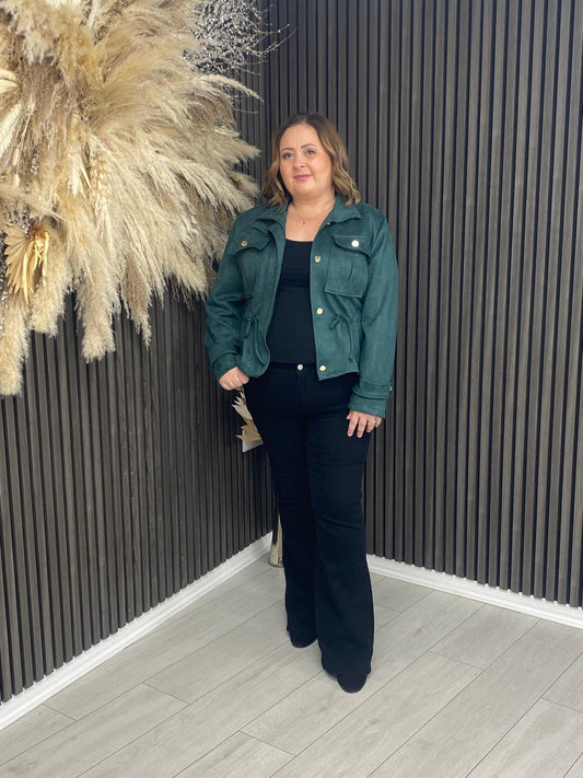 FIONA ANN JACKET - GREEN