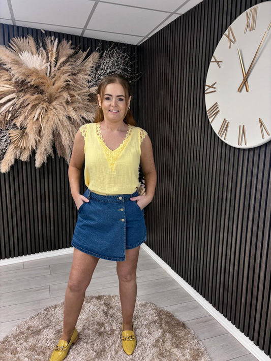 HAZEL TOP - YELLOW