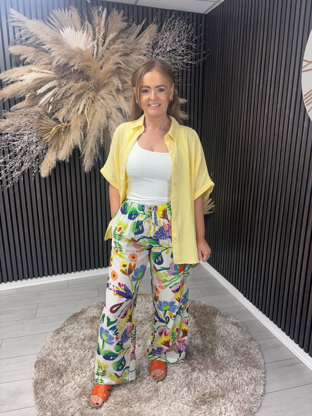 DARCEY SHIRT - YELLOW