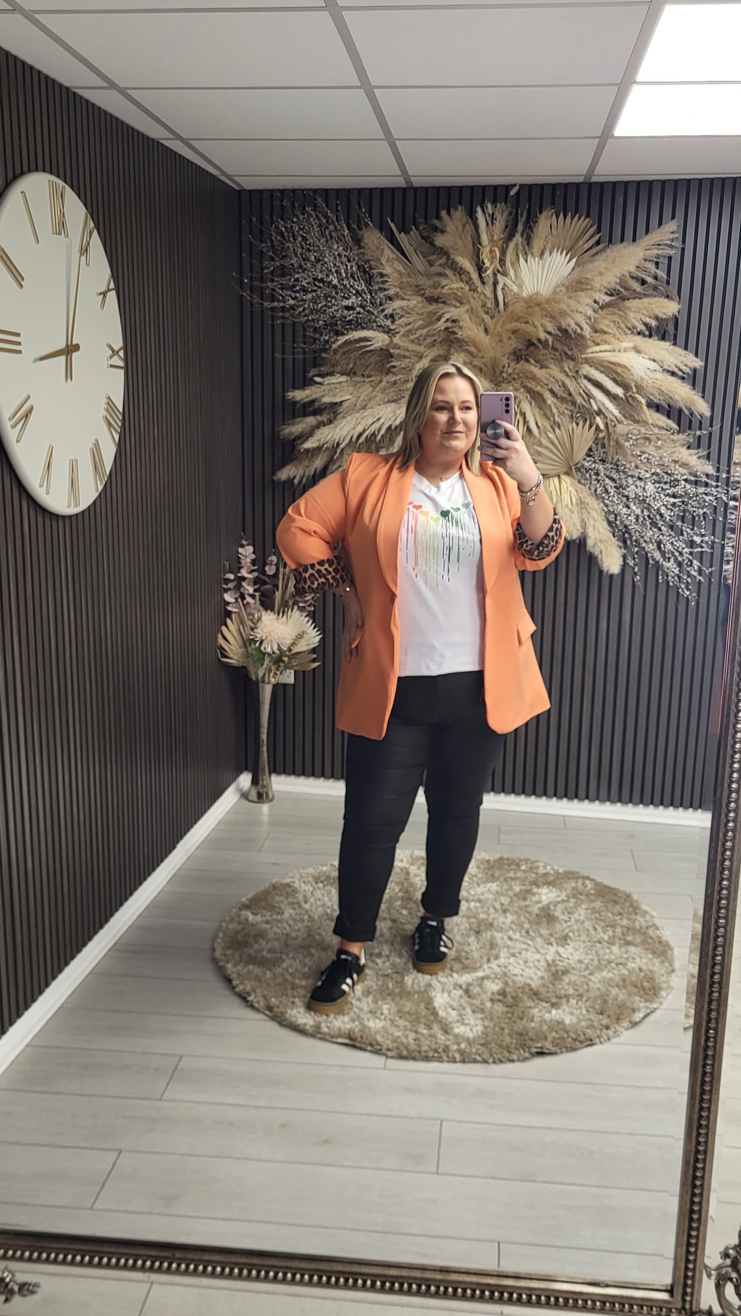 NADINE BLAZER - ORANGE