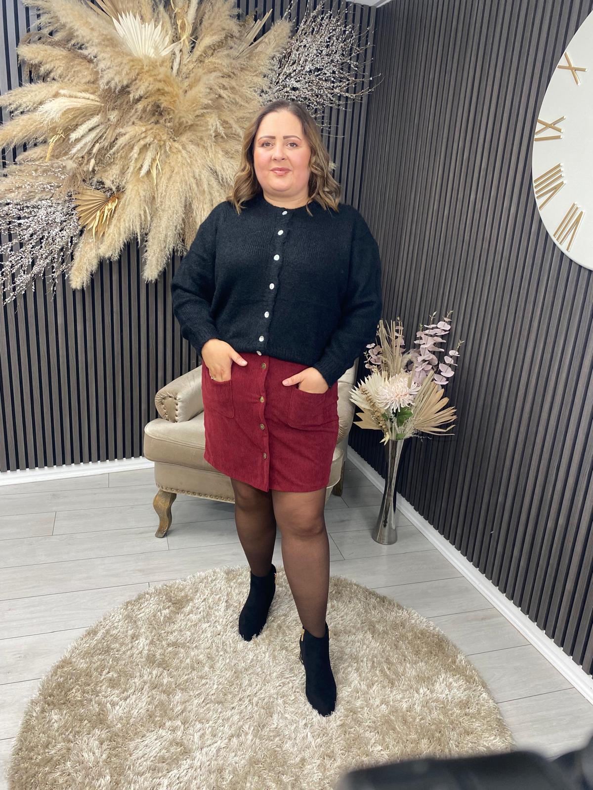 RENEE CARDIGAN - BLACK