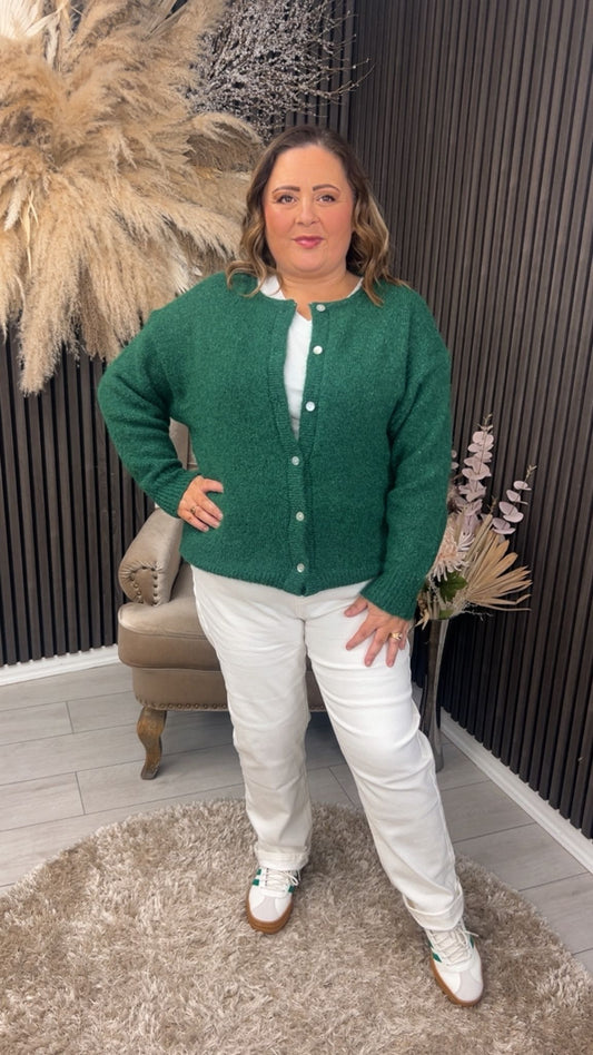 MURIEL CARDIGAN - GREEN