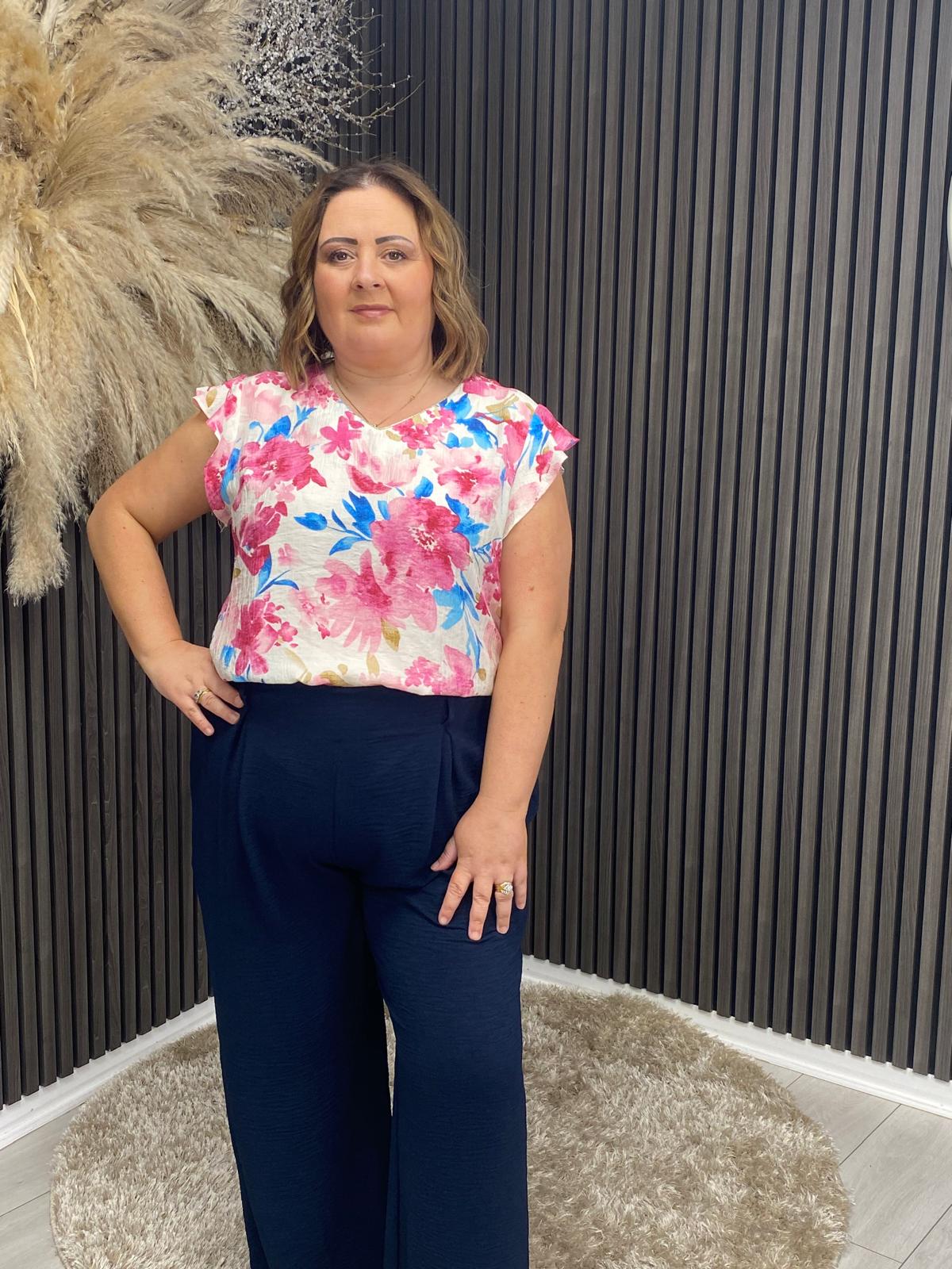 AOIFE TOP - PINK