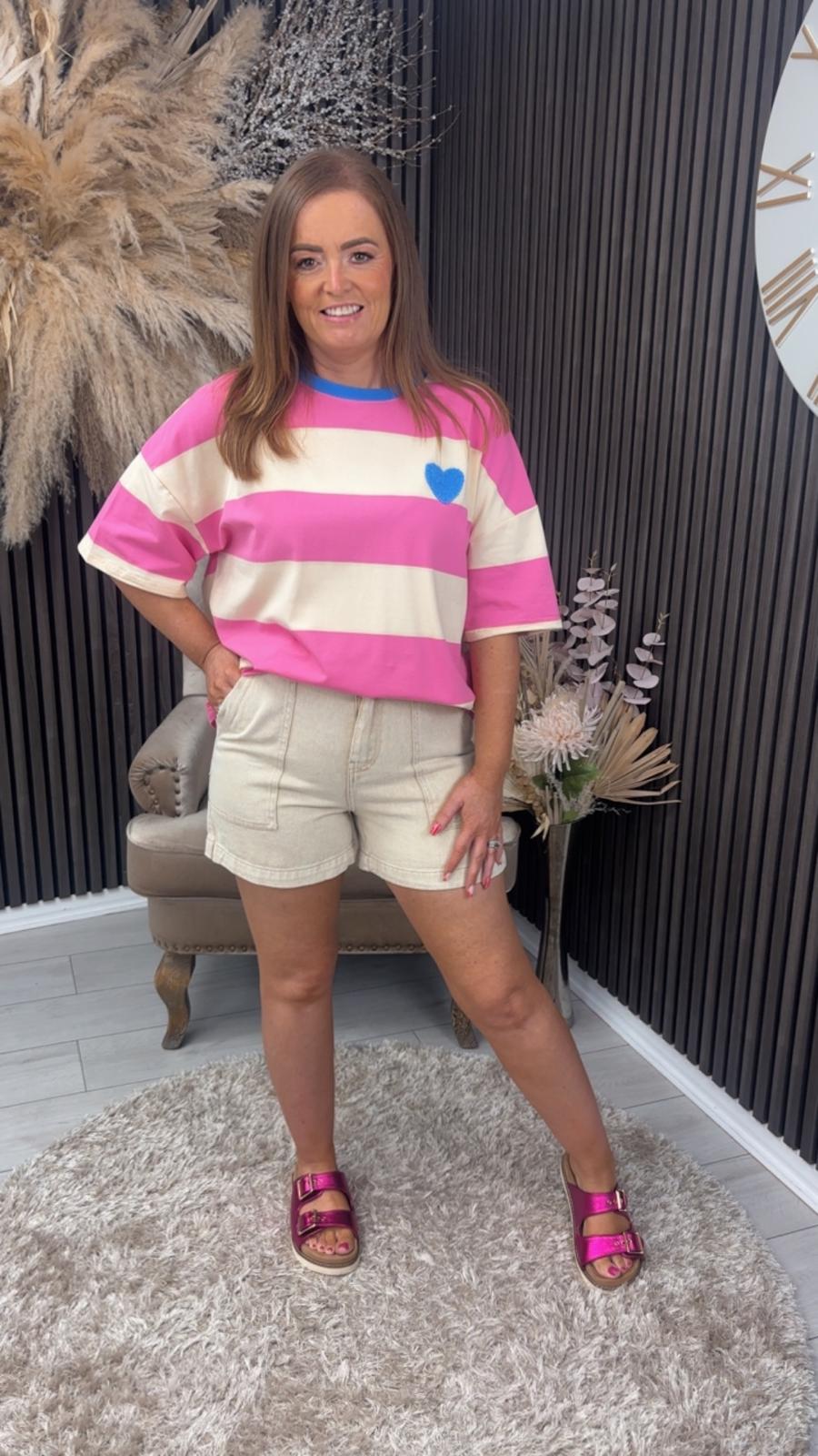 KYLEE SHORTS - BEIGE