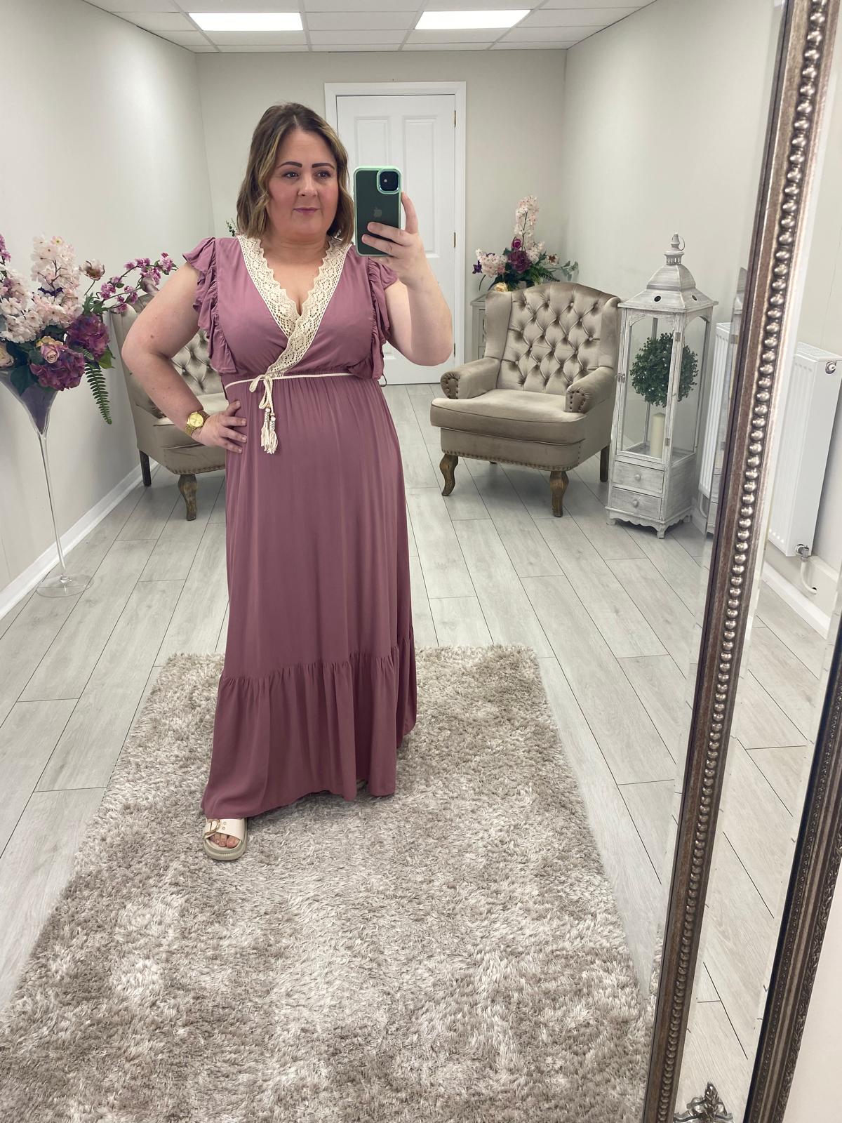 LIVIA DRESS - PINK