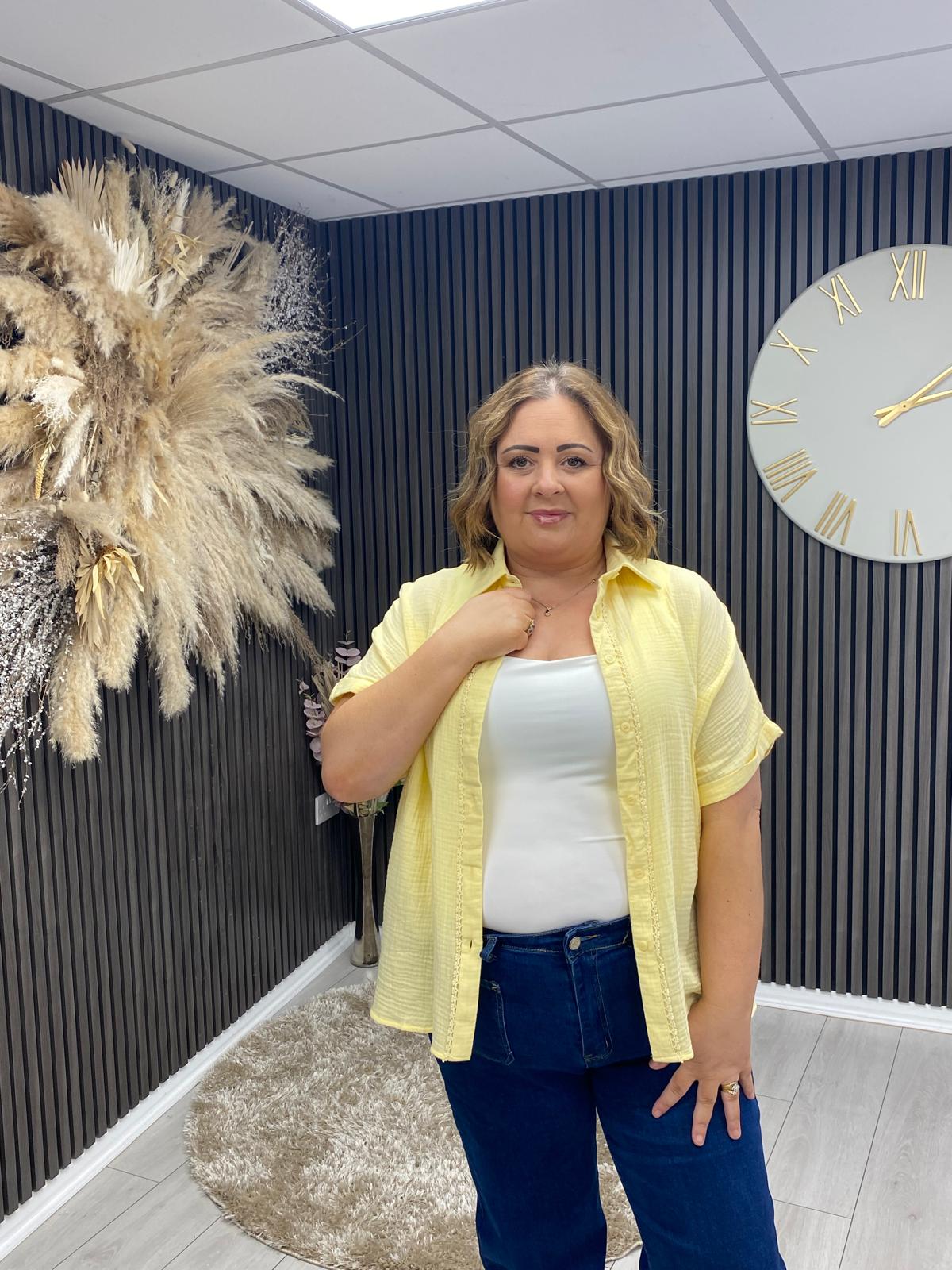 DARCEY SHIRT - YELLOW