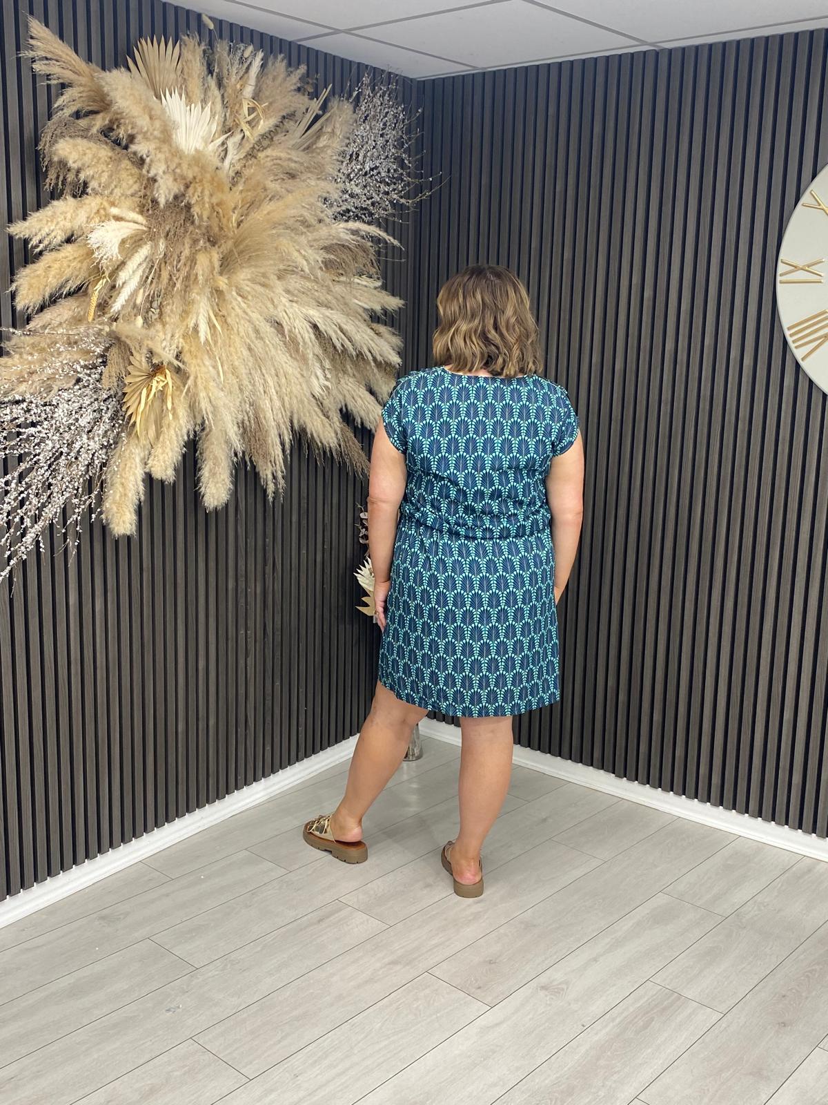 EMMA DRESS - NAVY