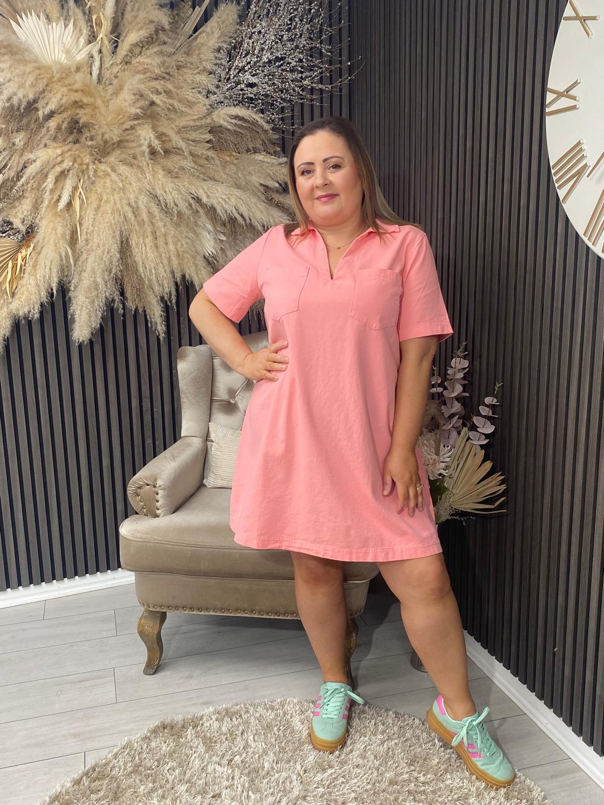 HEATHER DRESS - ROSE