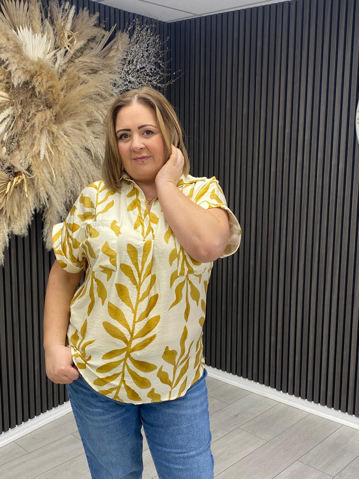 JEMMA TOP - YELLOW