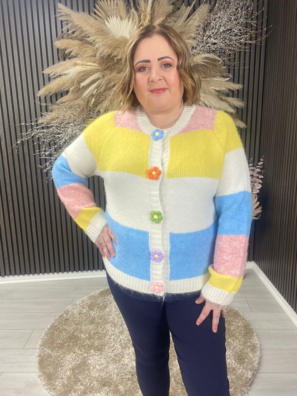 LORRAINE CARDIGAN - MULTI