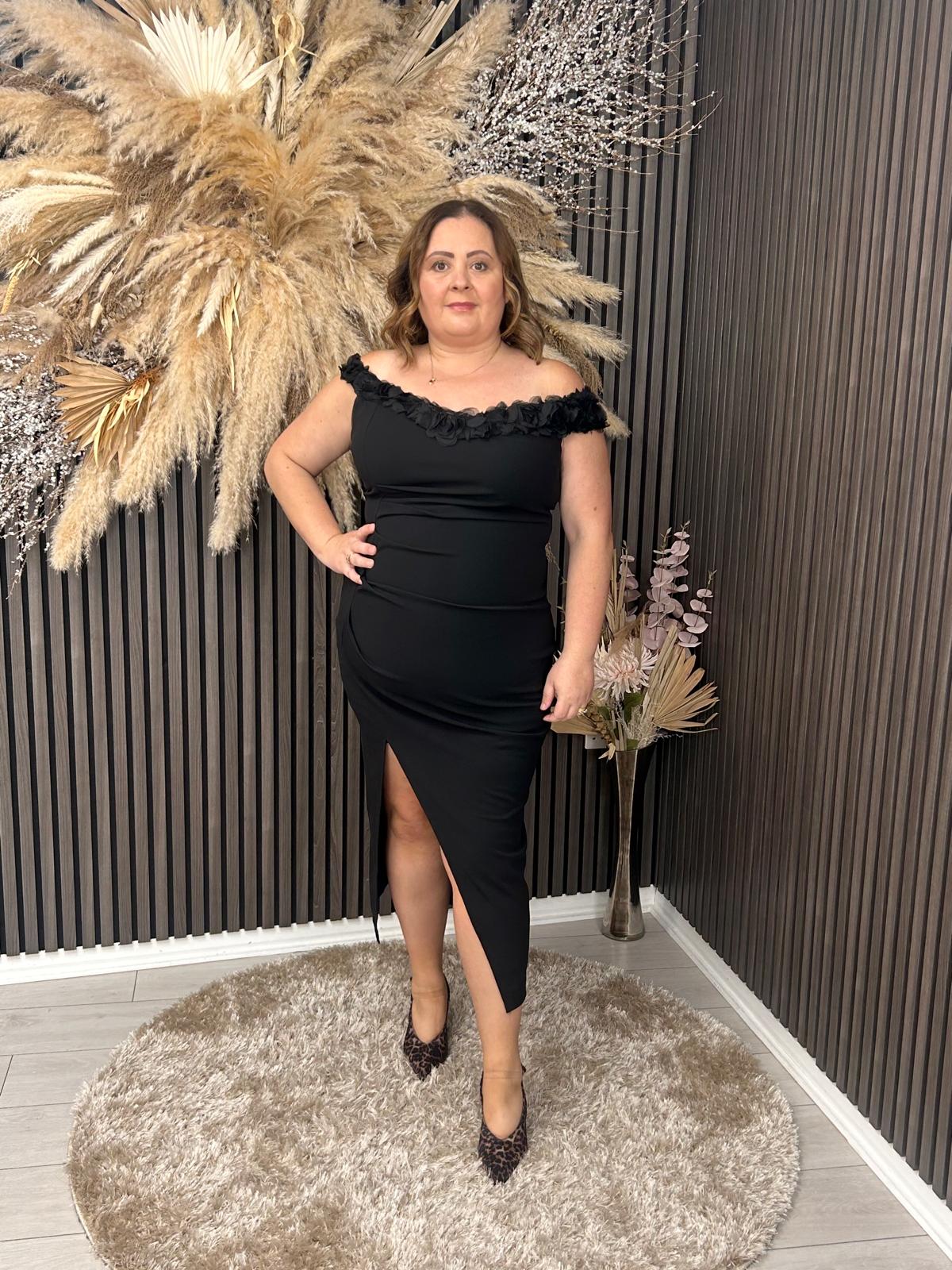 BRENDA DRESS - BLACK