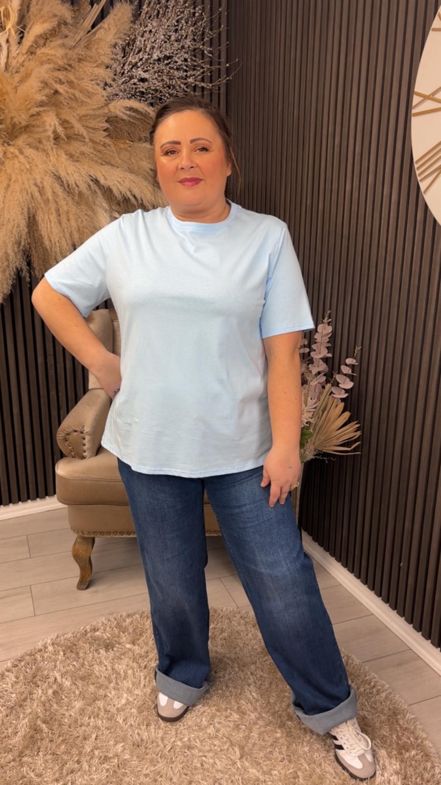 RIONA T-SHIRT - BLUE