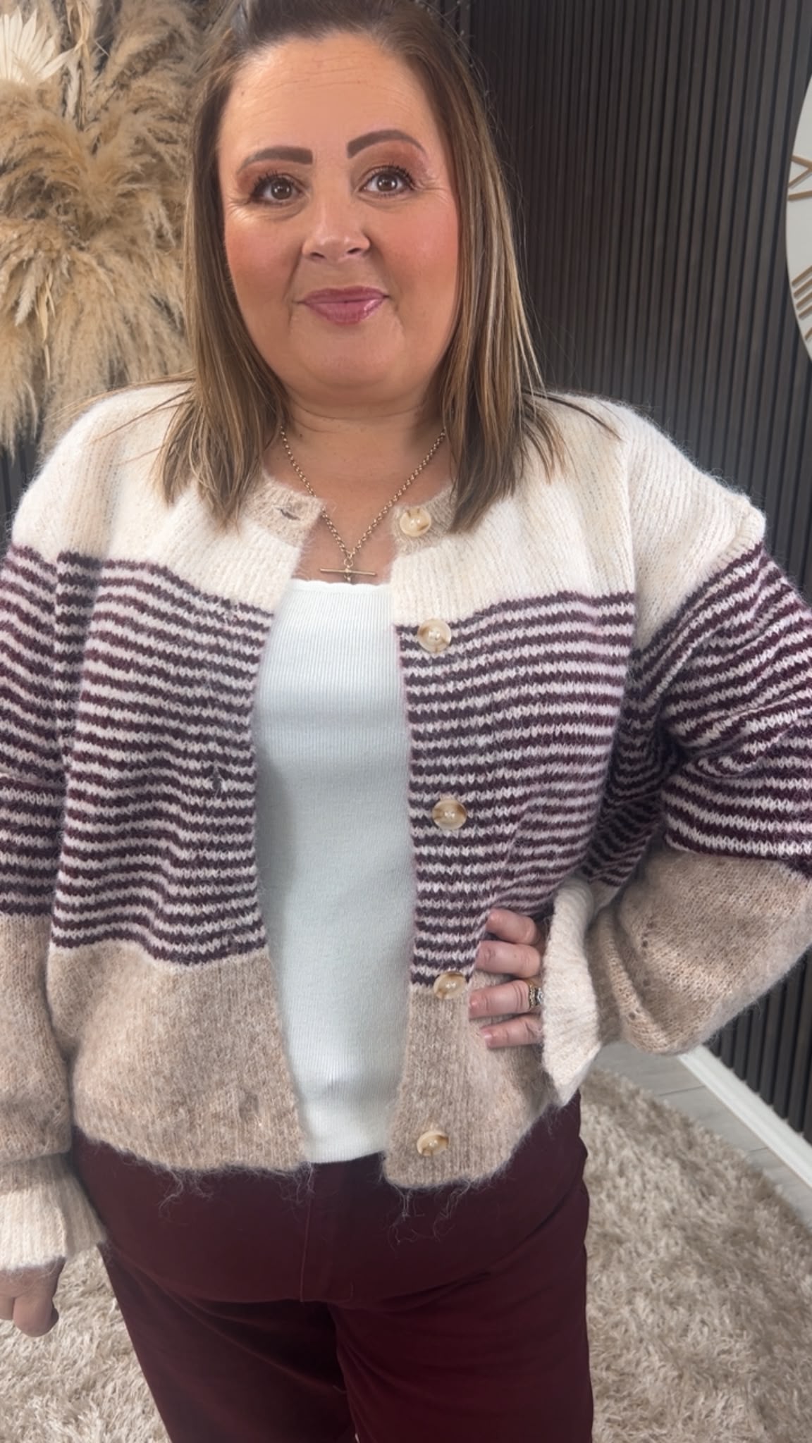 BRYONY VEST - CREAM