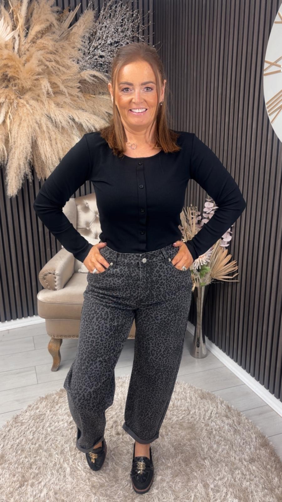 KLARA TOP - BLACK
